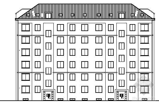 山东住宅施工组织10层资料下载-山东某六层住宅楼建筑施工图