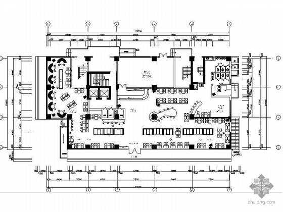 大型餐饮空间餐饮空间资料下载-KFC餐饮空间方案图（含效果）