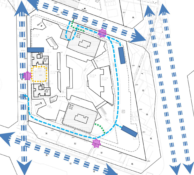 [昆明]CBD核心区多地块商业广场项目规划设计方案文本-CBD核心区商业广场项目规划设计方案分析图