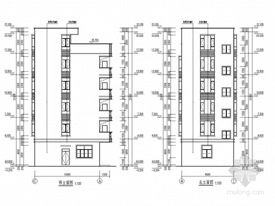 私人住宅桩基础平面图资料下载-[广东]五层框架结构私人住宅结构施工图（含详细建筑图）