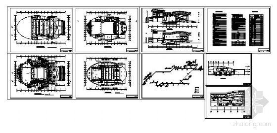 电影剧院钢结构施工图资料下载-某影剧院空调设计图纸