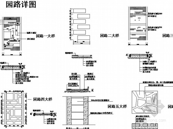 [衡阳]市民文化休闲广场景观工程施工图- 