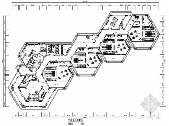 美国幼儿园室内设计资料下载-[长沙]某住宅小区三层幼儿园室内设计装修图（含效果）