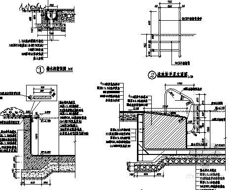 全套游泳池施工图设计- 
