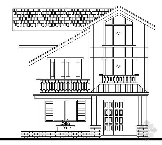 农居房设计资料下载-新世纪村镇康房建筑设计方案10