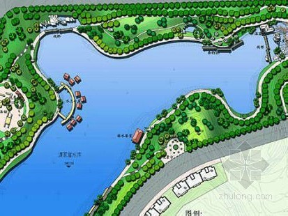 固安海德公园景观概念方资料下载-公园总体景观概念规划设计