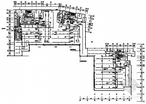 5层及地下室建筑施工图纸资料下载-高层小区建筑地下室电气施工图纸