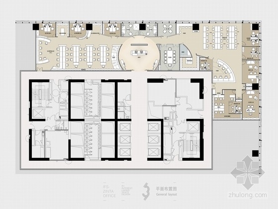 个性装修办公室资料下载-[四川]新现代旧工业个性办公室概念设计方案