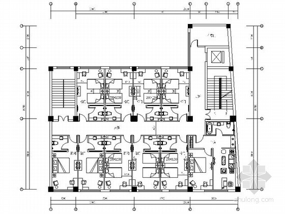 室内设计施工图课程资料下载-[陕西]某精品养生会所室内设计施工图