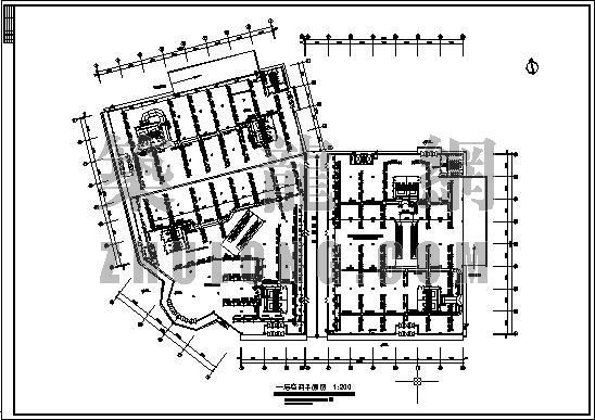 物流园建筑设计图资料下载-大型物流园中央空调施工图