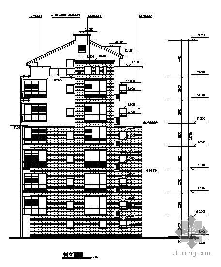 上海多层住宅框架结构建筑资料下载-[学士]某小区多层住宅楼框架结构毕业设计