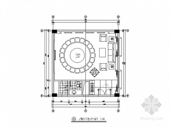 四星酒店su资料下载-[广东]某四星酒店餐饮区施工图