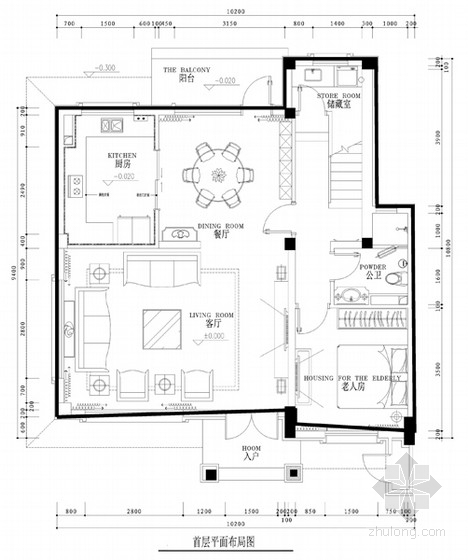 新古典景观样板区文本资料下载-[沈阳]新城核心区新古典风格四居室样板间设计方案