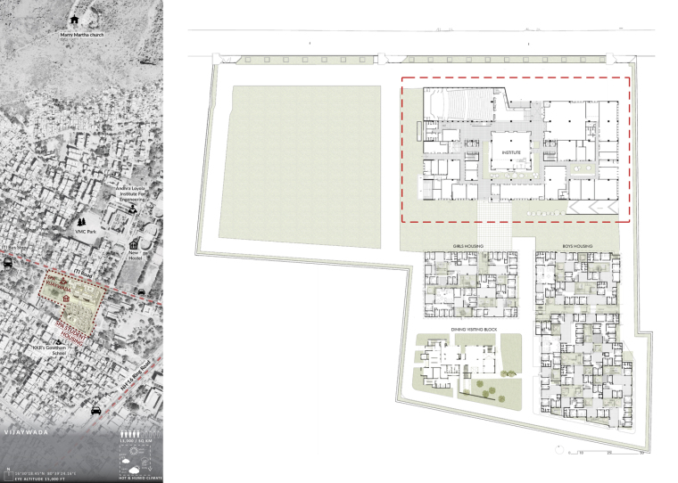 印度维杰亚瓦达规划与建筑学院-01_Masterplan