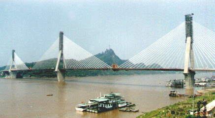 钢绞线斜拉索施工工艺资料下载-长江大桥钢绞线斜拉索安装工艺研究