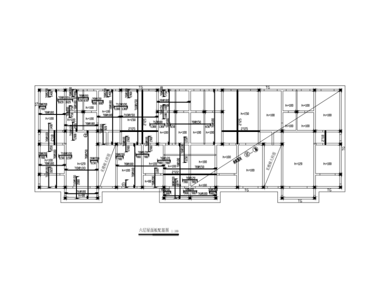 一层建筑立面资料下载-6层框架结构住宅楼建筑结构全套图