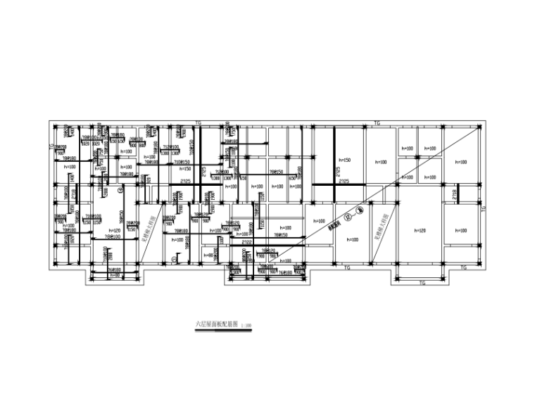 住宅楼横道图dwg资料下载-6层框架结构住宅楼建筑结构全套图