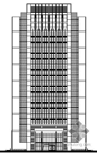 成都二十四层资料下载-[成都市]某二十四层商业办公楼建筑施工图