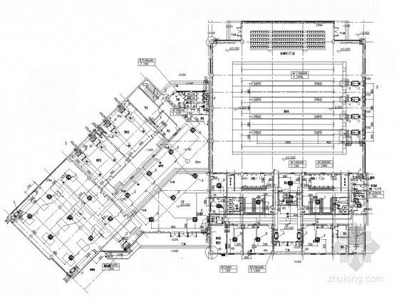 4000平建筑图纸资料下载-[上海]二层游泳馆建筑暖通空调及通风排烟设计施工图