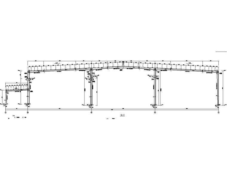 单层工业厂房柱施工图资料下载-地上单层门式刚架结构工业厂房结构施工图