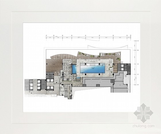 室内五星级酒店资料下载-[浙江]徽派风格五星级酒店室内概念方案