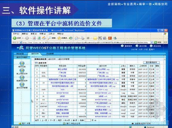 广东省造价员培训教材资料下载-同望WECOST造价软件培训教材