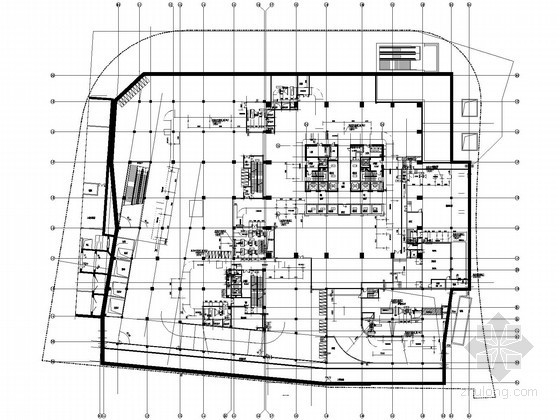 1万平米酒店建筑图资料下载-[武汉]超高层综合大厦暖通空调设计施工图（12万平米）