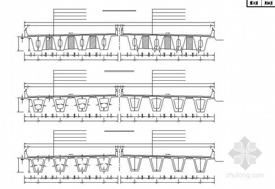 连续刚构桥dwg横断面资料下载-连续刚箱桥标准横断面节点详图设计