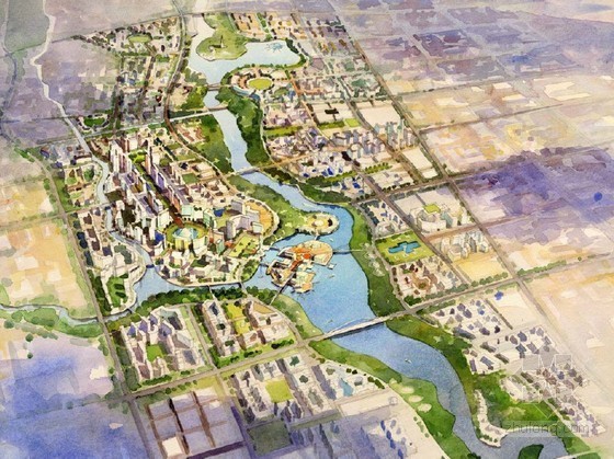 南京汤山新城城市设计资料下载-[沈阳]新城总体城市设计