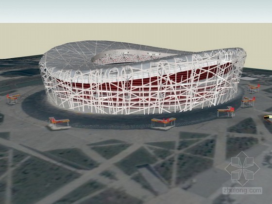 雅典奥运会主场馆设计资料下载-北京奥运会主场馆