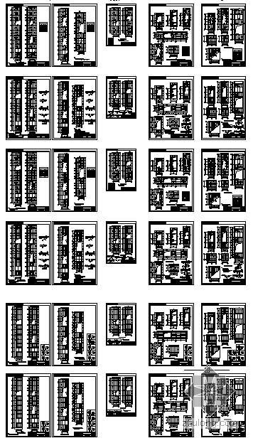 临建板房房结构图纸资料下载-广州某轻纺城南区钢结构图纸