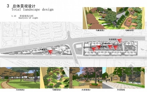 [上海]新古典主义风格居住区景观设计方案- 