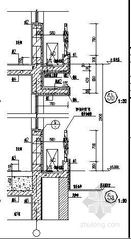通用版电气施工图设计说明资料下载-墙身详图1（设计院通用版）