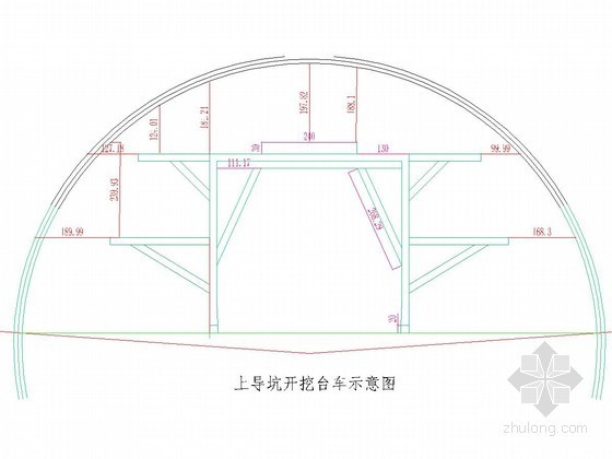 隧道可缩性钢架资料下载-[云南]铁路双线隧道钢架制作图