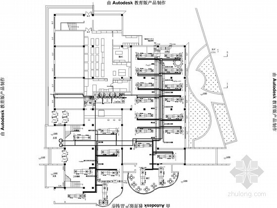 呼和浩特建筑施工图资料下载-[内蒙古]博物馆综合楼空调通风设计施工图