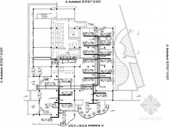 博物馆展厅设计施工资料下载-[内蒙古]博物馆综合楼空调通风设计施工图