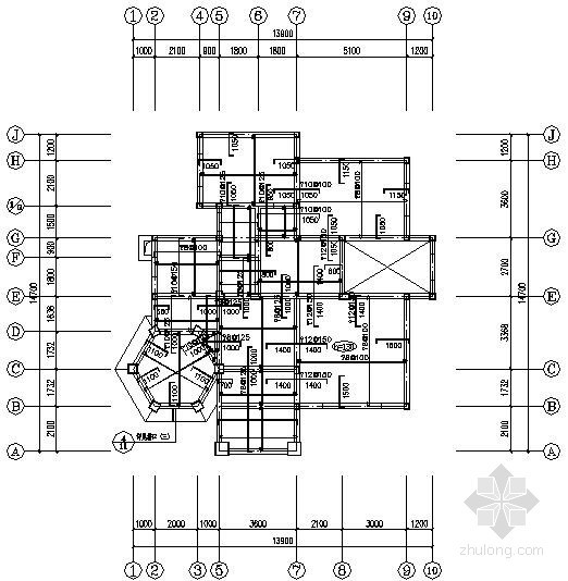 框架住宅楼结构施工图- 