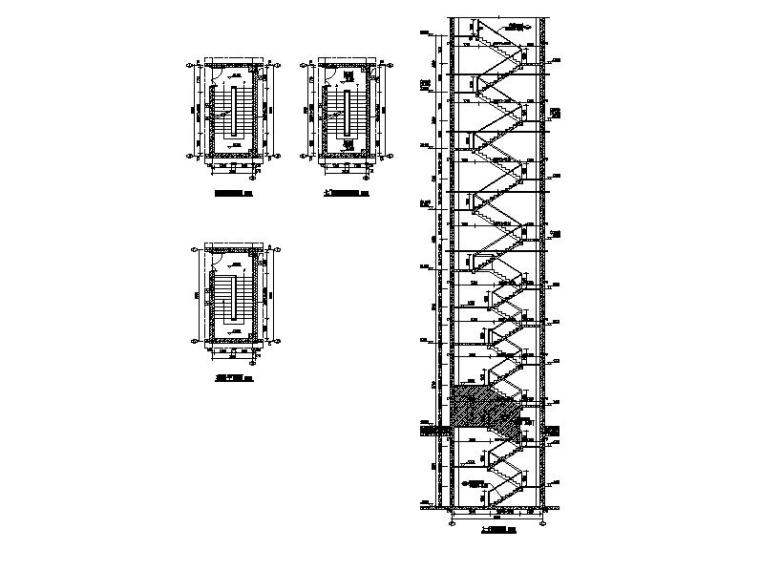 [浙江]高层框架结构县级现代风格机关办公楼建筑施工图-高层框架结构县级现代风格机关办公楼建筑