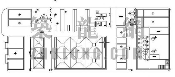 9000吨印染废水处理资料下载-某1000吨电镀废水处理工艺图