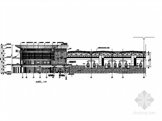 [德州]某高铁站站房综合楼建筑施工图-图6