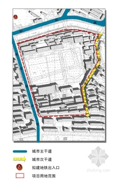 [沈阳]城市综合体规划及单体设计方案文本-城市综合体分析图