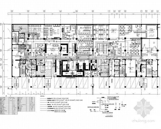 餐饮图例cad资料下载-[山东]知名大型城市综合体电气施工图纸（商业、餐饮、写字楼和酒店）