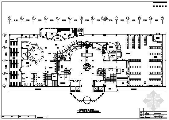 办公休闲室设计施工图资料下载-休闲酒店装修设计施工图