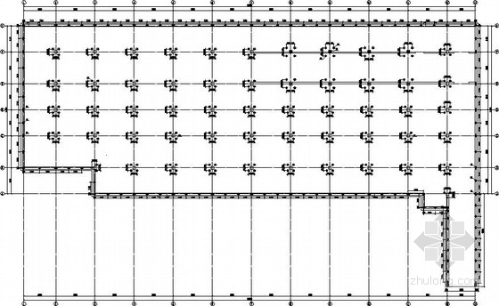 车库顶板景观施工图资料下载-小区地下车库结构施工图