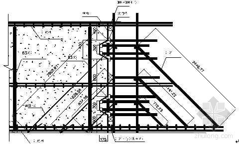 高层建筑筏型资料下载-北京某高层建筑模板工程施工方案（主塔楼结构体系为钢和钢筋混凝土的组合结构）