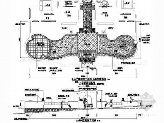 重庆私家花园资料下载-重庆某别墅区园林景观设计施工图