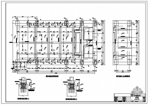 锅炉结构设计资料下载-某热力公司锅炉基础结构设计图