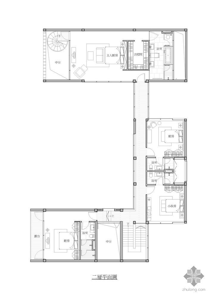私人别墅景观项目资料下载-[香港]某私人别墅设计图