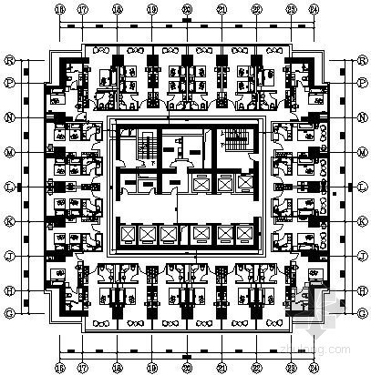 [湖南]酒店弱电智能化施工图-平面图2 