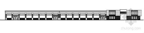 [上海]某二层新菜市场修改建筑施工图